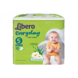 Подгузники Libero EveryDay 5 (11-25 кг) 38 шт.