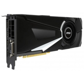 Видеокарта 8192Mb MSI GeForce GTX 1080 AERO 8G OC PCI-E 256bit GDDR5X DVI HDMI DP HDCP Retail