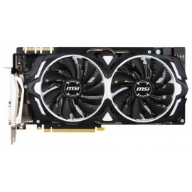 Видеокарта 8192Mb MSI GeForce GTX 1080 ARMOR 8G OC PCI-E 256bit GDDR5X DVI HDMI DP Retail